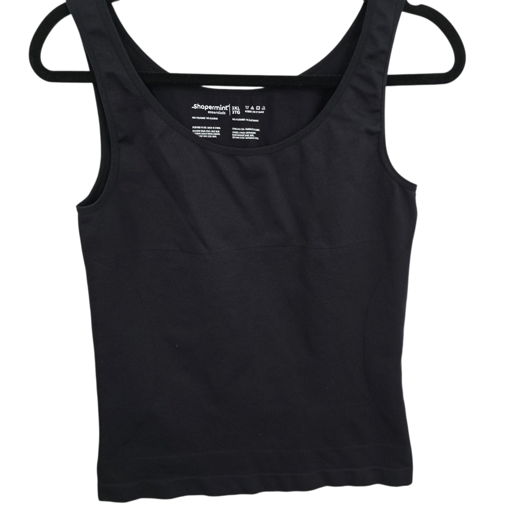 Black Shapermint Essentials Compression Tank - image 1